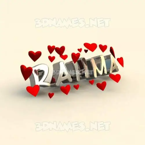 rahma in In Love style - 3D name wallpaper rahma in In Love style - 3D name wallpaper