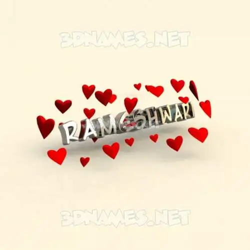 rameshwari in In Love style - 3D name wallpaper rameshwari in In Love style - 3D name wallpaper