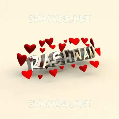 rashwan in In Love style - 3D name wallpaper rashwan in In Love style - 3D name wallpaper