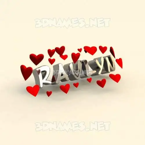 ravlyn in In Love style - 3D name wallpaper ravlyn in In Love style - 3D name wallpaper