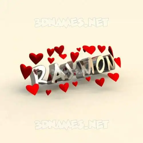 raymon in In Love style - 3D name wallpaper raymon in In Love style - 3D name wallpaper