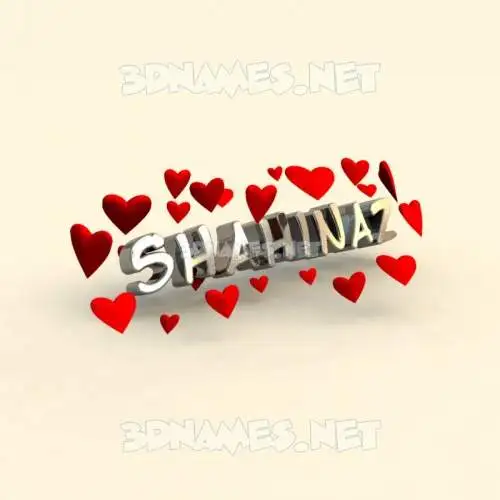 shahinaz in In Love style - 3D name wallpaper shahinaz in In Love style - 3D name wallpaper