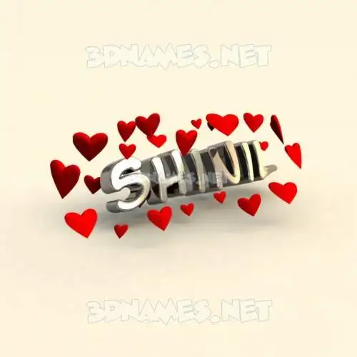 shinil in In Love style - 3D name wallpaper shinil in In Love style - 3D name wallpaper
