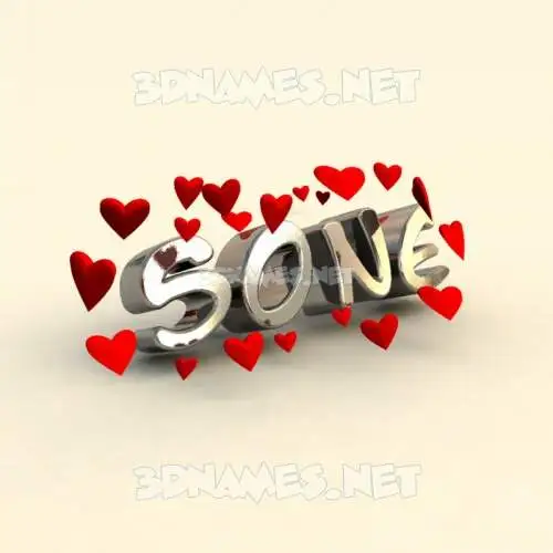 sone in In Love style - 3D name wallpaper sone in In Love style - 3D name wallpaper