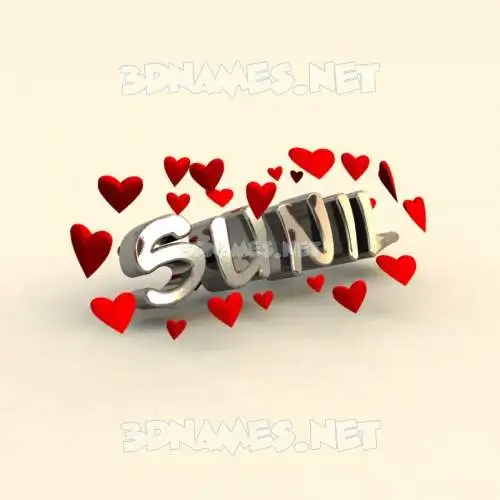 sunil in In Love style - 3D name wallpaper sunil in In Love style - 3D name wallpaper