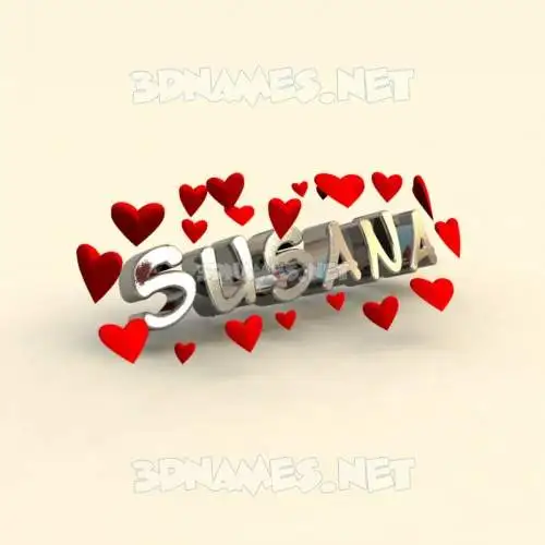 susana in In Love style - 3D name wallpaper susana in In Love style - 3D name wallpaper