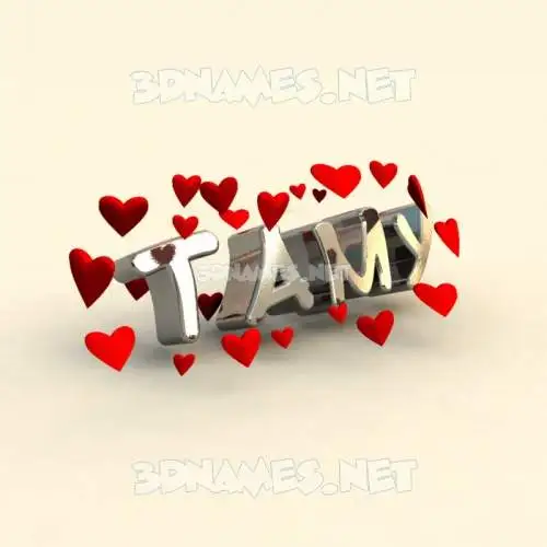 tamy in In Love style - 3D name wallpaper tamy in In Love style - 3D name wallpaper