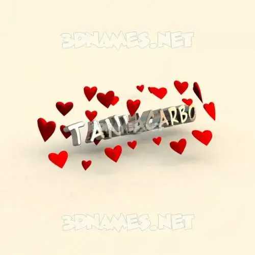 taniacarbo in In Love style - 3D name wallpaper taniacarbo in In Love style - 3D name wallpaper