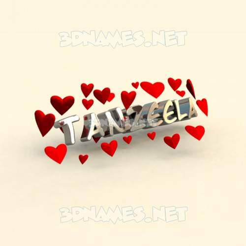 Preview of In Love 3D name for Preview of In Love 3D name for