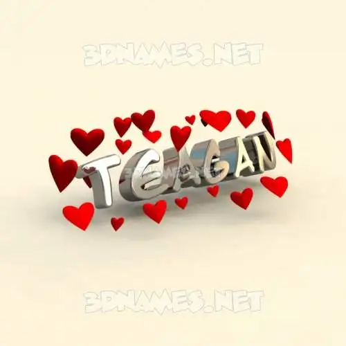 teagan in In Love style - 3D name wallpaper teagan in In Love style - 3D name wallpaper