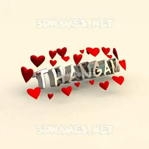 thangam in In Love style - 3D name wallpaper thangam in In Love style - 3D name wallpaper
