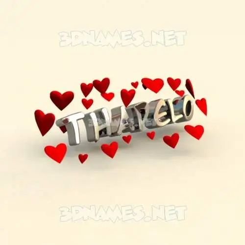 thapelo in In Love style - 3D name wallpaper thapelo in In Love style - 3D name wallpaper