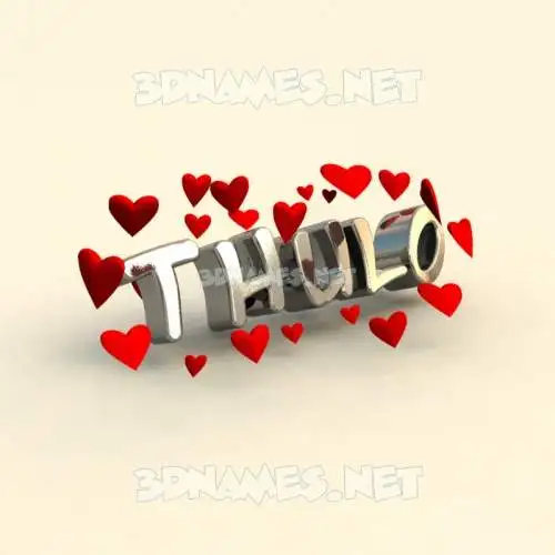 thulo in In Love style - 3D name wallpaper thulo in In Love style - 3D name wallpaper
