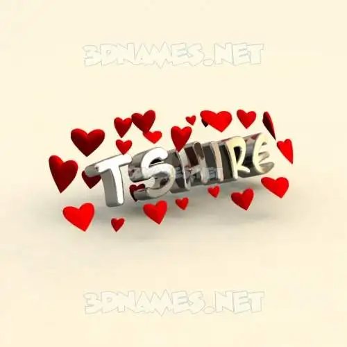 tshire in In Love style - 3D name wallpaper tshire in In Love style - 3D name wallpaper