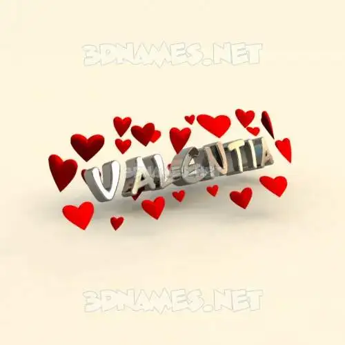 valentia in In Love style - 3D name wallpaper valentia in In Love style - 3D name wallpaper