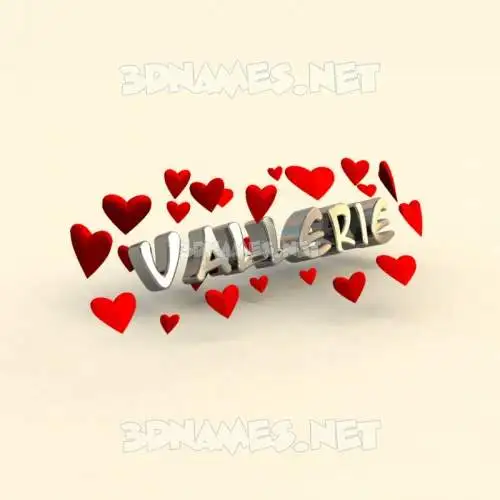 vallerie in In Love style - 3D name wallpaper vallerie in In Love style - 3D name wallpaper