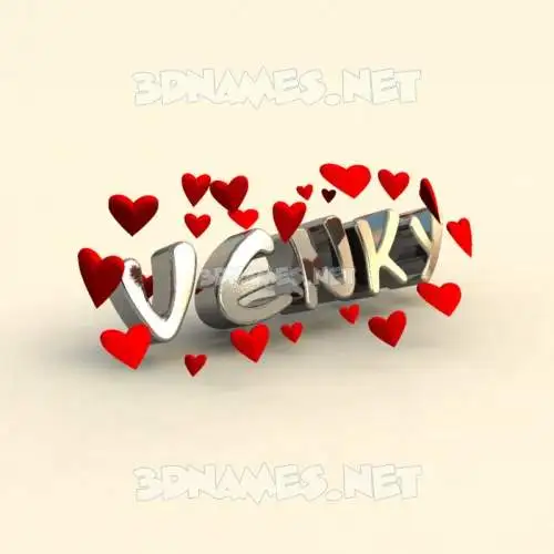 venky in In Love style - 3D name wallpaper venky in In Love style - 3D name wallpaper