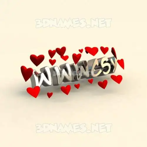wwwcsy in In Love style - 3D name wallpaper wwwcsy in In Love style - 3D name wallpaper