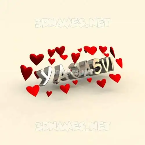 yajasvi in In Love style - 3D name wallpaper yajasvi in In Love style - 3D name wallpaper