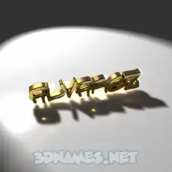 alvarez in Gold Shine style - 3D name wallpaper