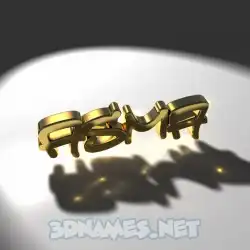 asma in Gold Shine style - 3D name wallpaper