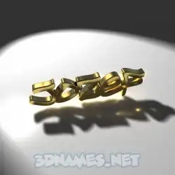 jozef in Gold Shine style - 3D name wallpaper