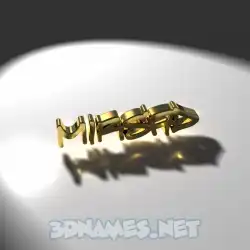 mirsad in Gold Shine style - 3D name wallpaper