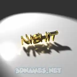 nishit in Gold Shine style - 3D name wallpaper