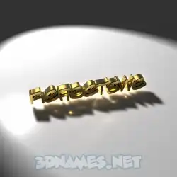 reabetswe in Gold Shine style - 3D name wallpaper