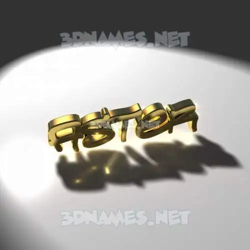 aster in Gold Shine style - 3D name wallpaper aster in Gold Shine style - 3D name wallpaper
