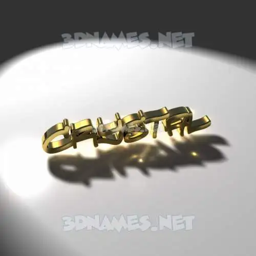 crystal in Gold Shine style - 3D name wallpaper crystal in Gold Shine style - 3D name wallpaper