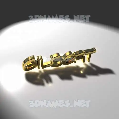 gilbert in Gold Shine style - 3D name wallpaper gilbert in Gold Shine style - 3D name wallpaper