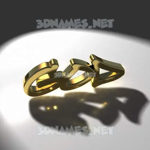 god in Gold Shine style - 3D name wallpaper god in Gold Shine style - 3D name wallpaper