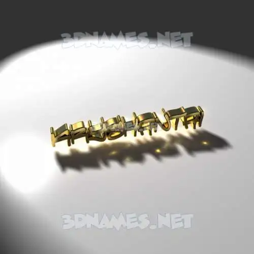 kryshantai in Gold Shine style - 3D name wallpaper