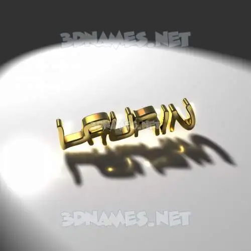 laurin in Gold Shine style - 3D name wallpaper laurin in Gold Shine style - 3D name wallpaper