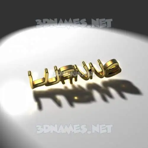 luanne in Gold Shine style - 3D name wallpaper luanne in Gold Shine style - 3D name wallpaper