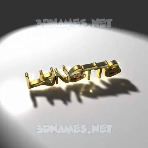lynette in Gold Shine style - 3D name wallpaper lynette in Gold Shine style - 3D name wallpaper