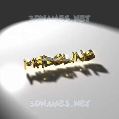 madeline in Gold Shine style - 3D name wallpaper madeline in Gold Shine style - 3D name wallpaper