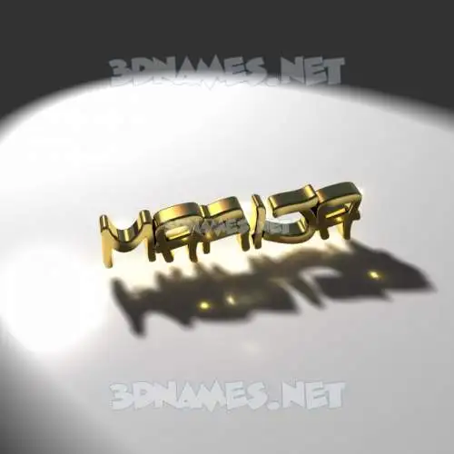 marija in Gold Shine style - 3D name wallpaper marija in Gold Shine style - 3D name wallpaper