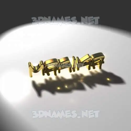 marika in Gold Shine style - 3D name wallpaper marika in Gold Shine style - 3D name wallpaper