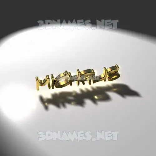 michalis in Gold Shine style - 3D name wallpaper michalis in Gold Shine style - 3D name wallpaper