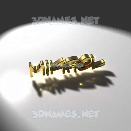 mikael in Gold Shine style - 3D name wallpaper mikael in Gold Shine style - 3D name wallpaper
