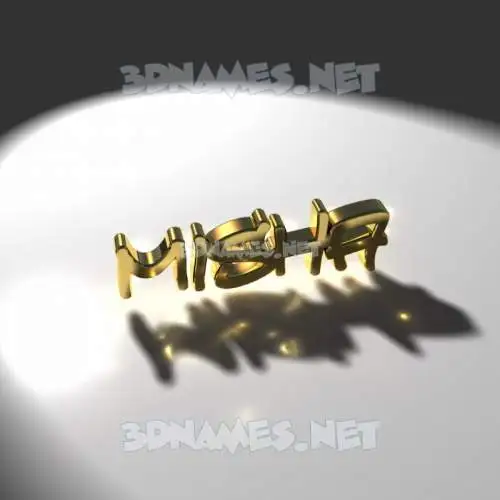 misha in Gold Shine style - 3D name wallpaper misha in Gold Shine style - 3D name wallpaper