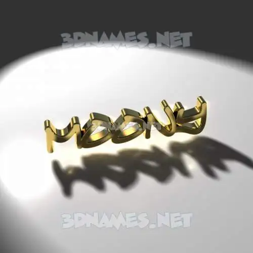 moony in Gold Shine style - 3D name wallpaper moony in Gold Shine style - 3D name wallpaper