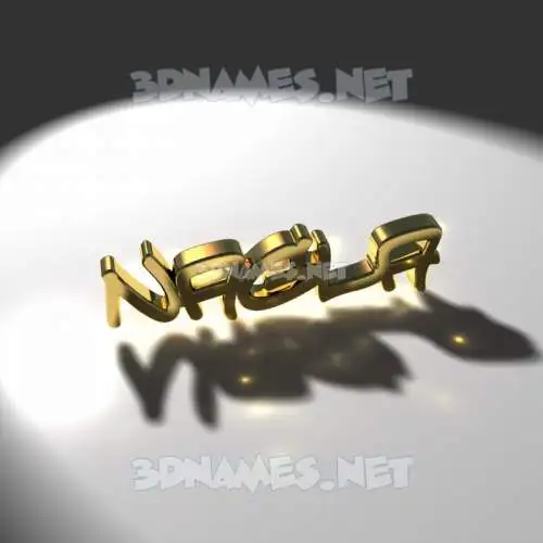 nagla in Gold Shine style - 3D name wallpaper nagla in Gold Shine style - 3D name wallpaper