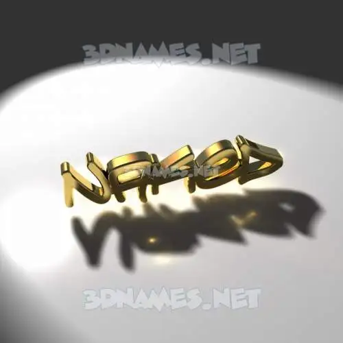 naked in Gold Shine style - 3D name wallpaper naked in Gold Shine style - 3D name wallpaper
