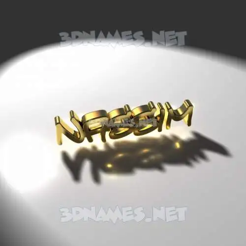 nassim in Gold Shine style - 3D name wallpaper nassim in Gold Shine style - 3D name wallpaper