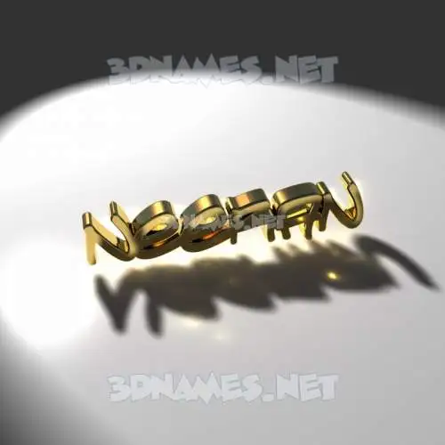 neeran in Gold Shine style - 3D name wallpaper neeran in Gold Shine style - 3D name wallpaper