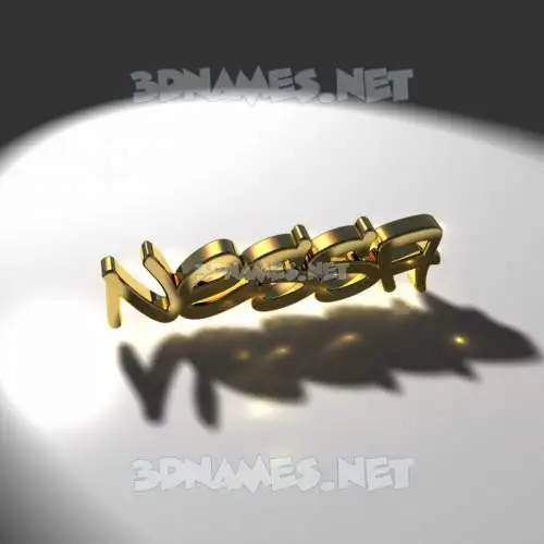 nessa in Gold Shine style - 3D name wallpaper nessa in Gold Shine style - 3D name wallpaper