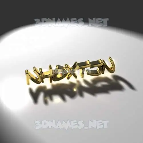 nhoxtjn in Gold Shine style - 3D name wallpaper nhoxtjn in Gold Shine style - 3D name wallpaper